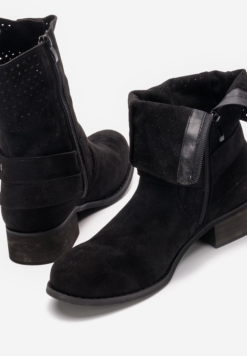 Ženski gležnjari Daiela črna