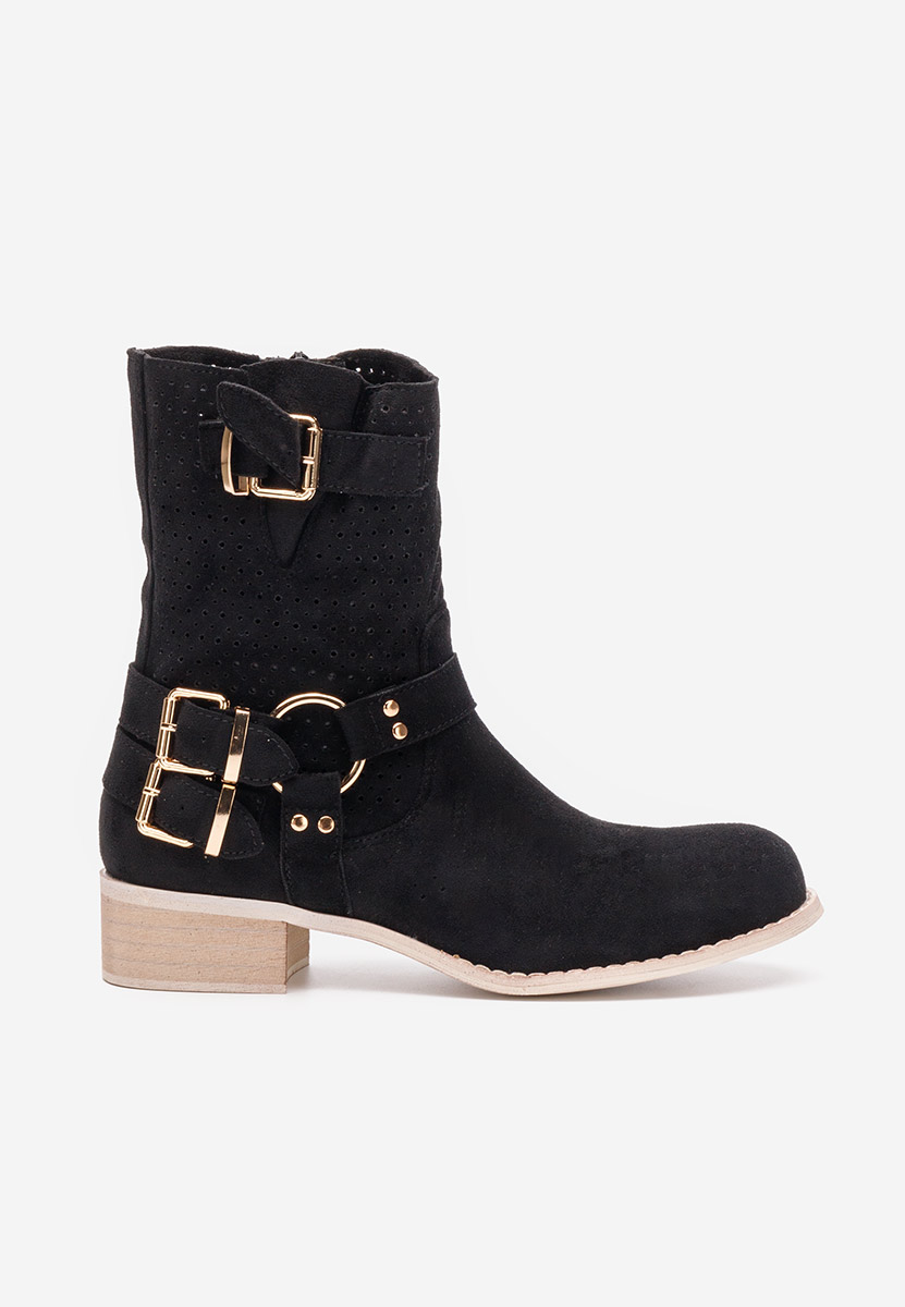 Ženski gležnjari Daiela V2 črna