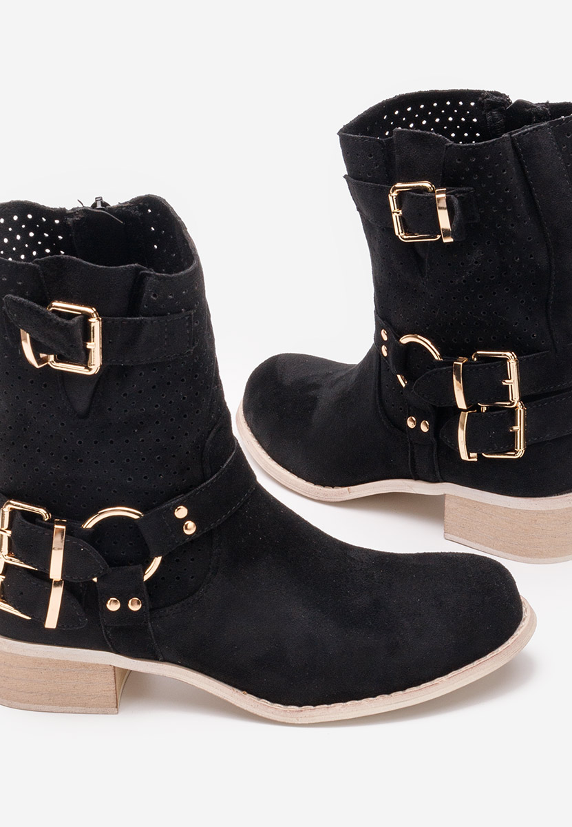 Ženski gležnjari Daiela V2 črna