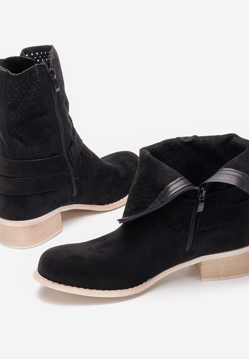 Ženski gležnjari Daiela V2 črna