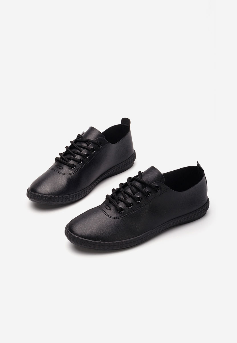 Ženski nizki čevelj Simina črna