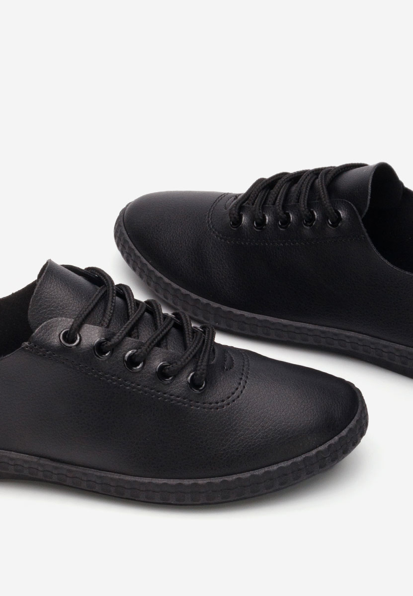 Ženski nizki čevelj Simina črna