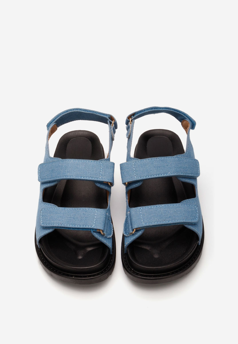 Ženski sandali Briane svetlo modra