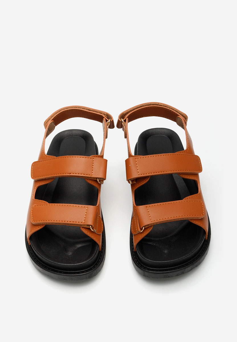 Ženski sandali Briane kamela