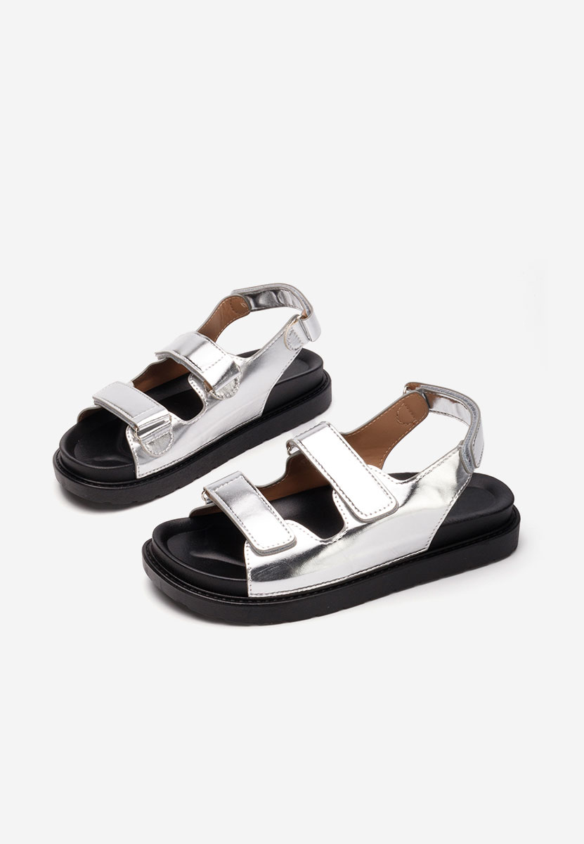 Ženski sandali Briane srebrna