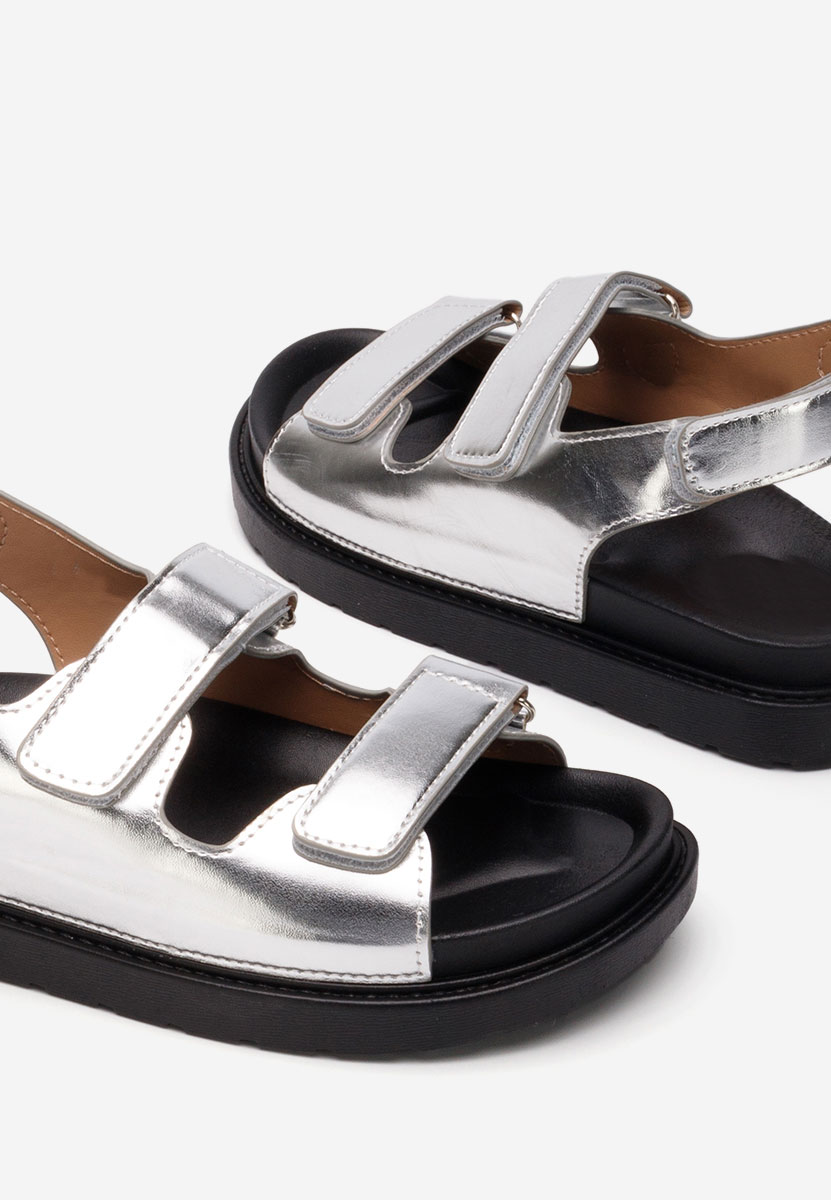 Ženski sandali Briane srebrna