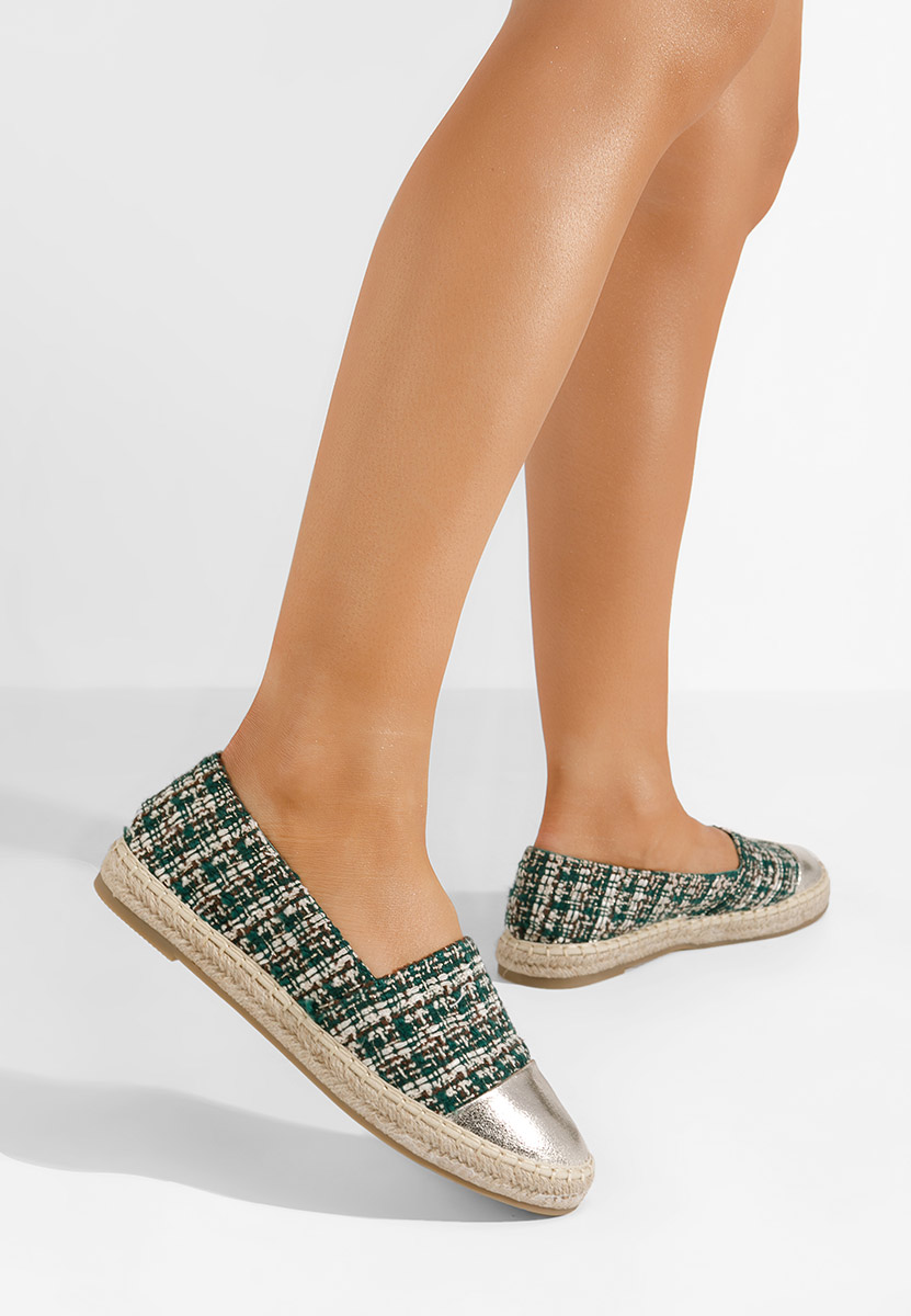Ženski espadrile Thalassa zelena