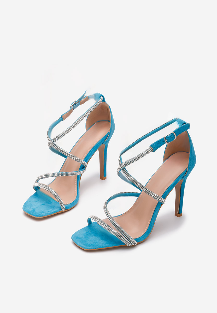 Ženski sandali Aleena modra