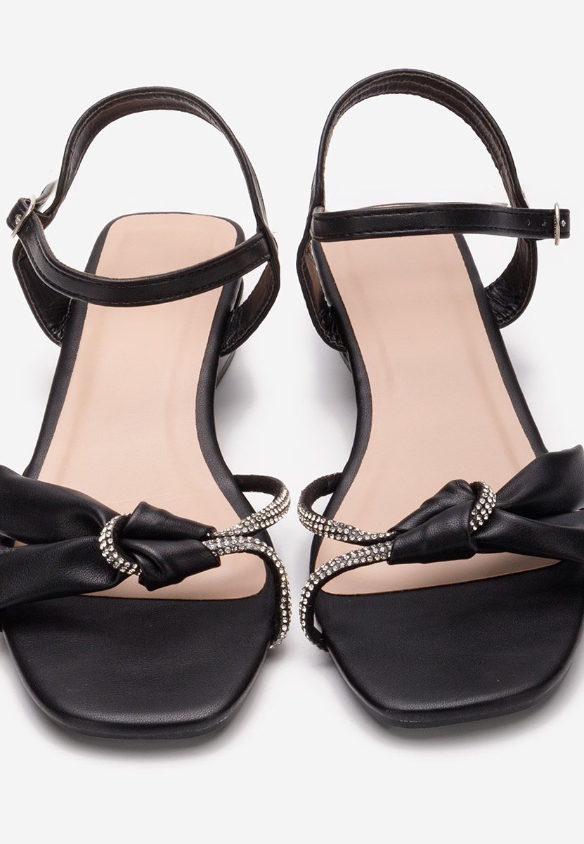 Ženski sandali Nefeli črna