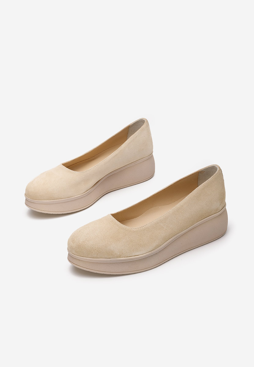 Čevlji s platformo Cantoria V2 bež