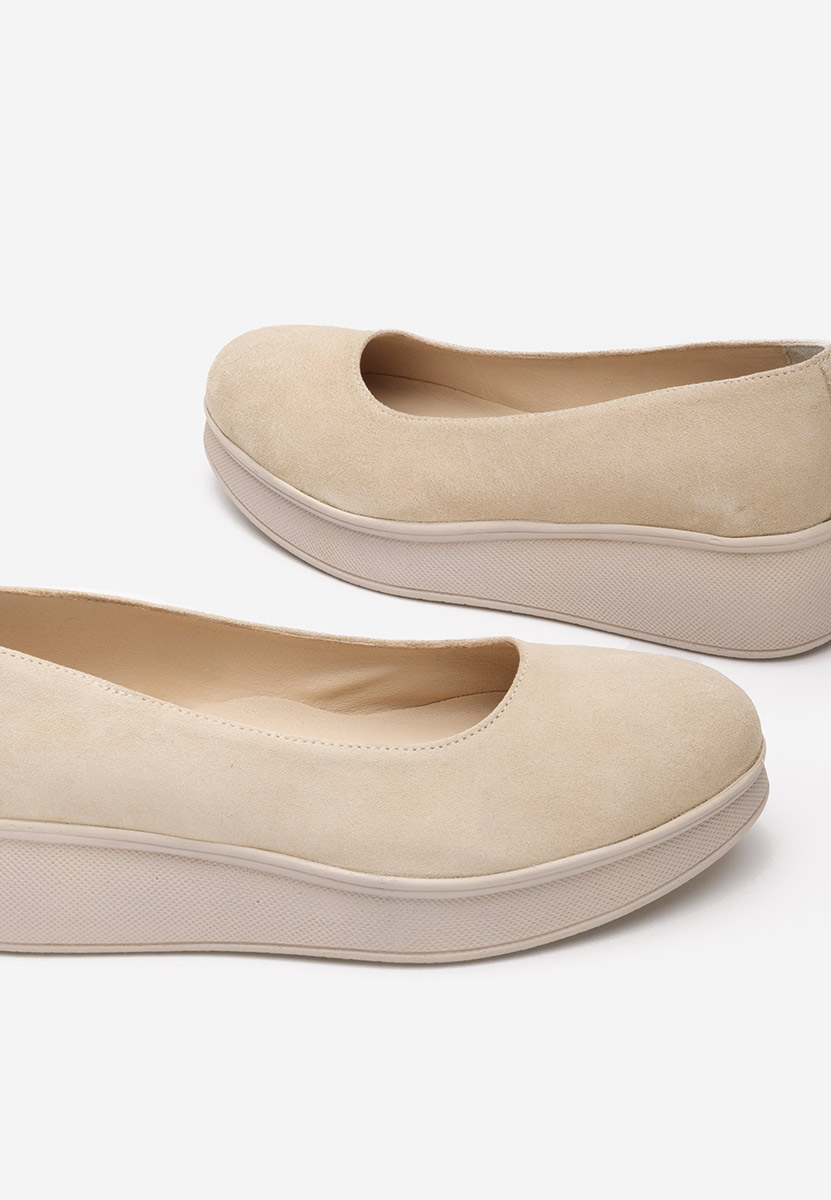 Čevlji s platformo Cantoria V2 bež