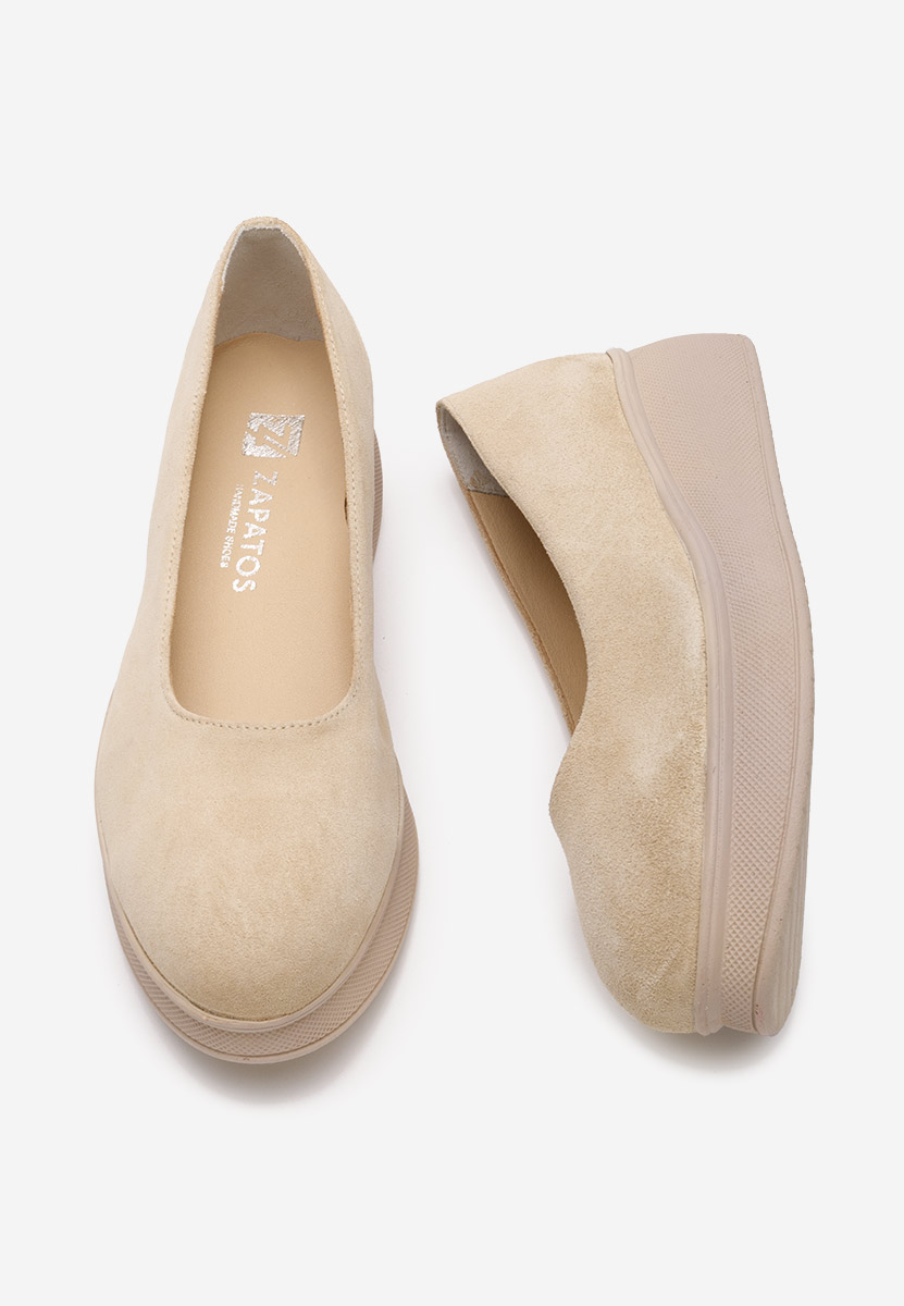 Čevlji s platformo Cantoria V2 bež