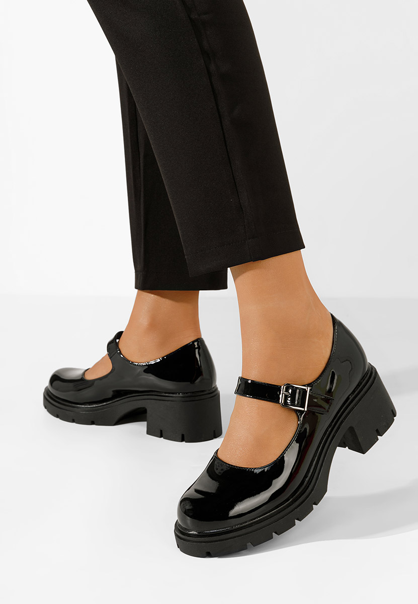 Čevlji s platformo Livia črna