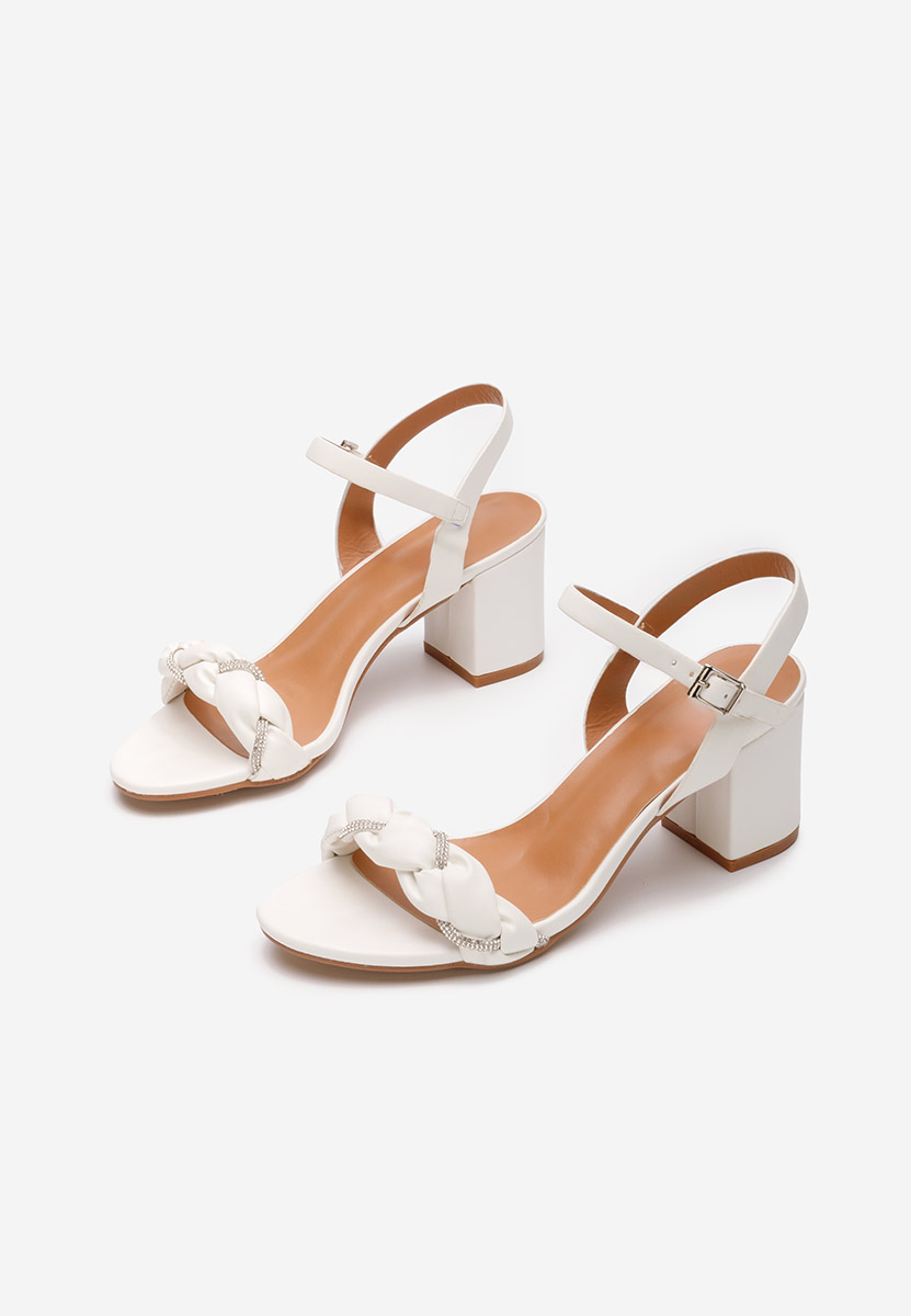 Ženski sandali Brillya bela