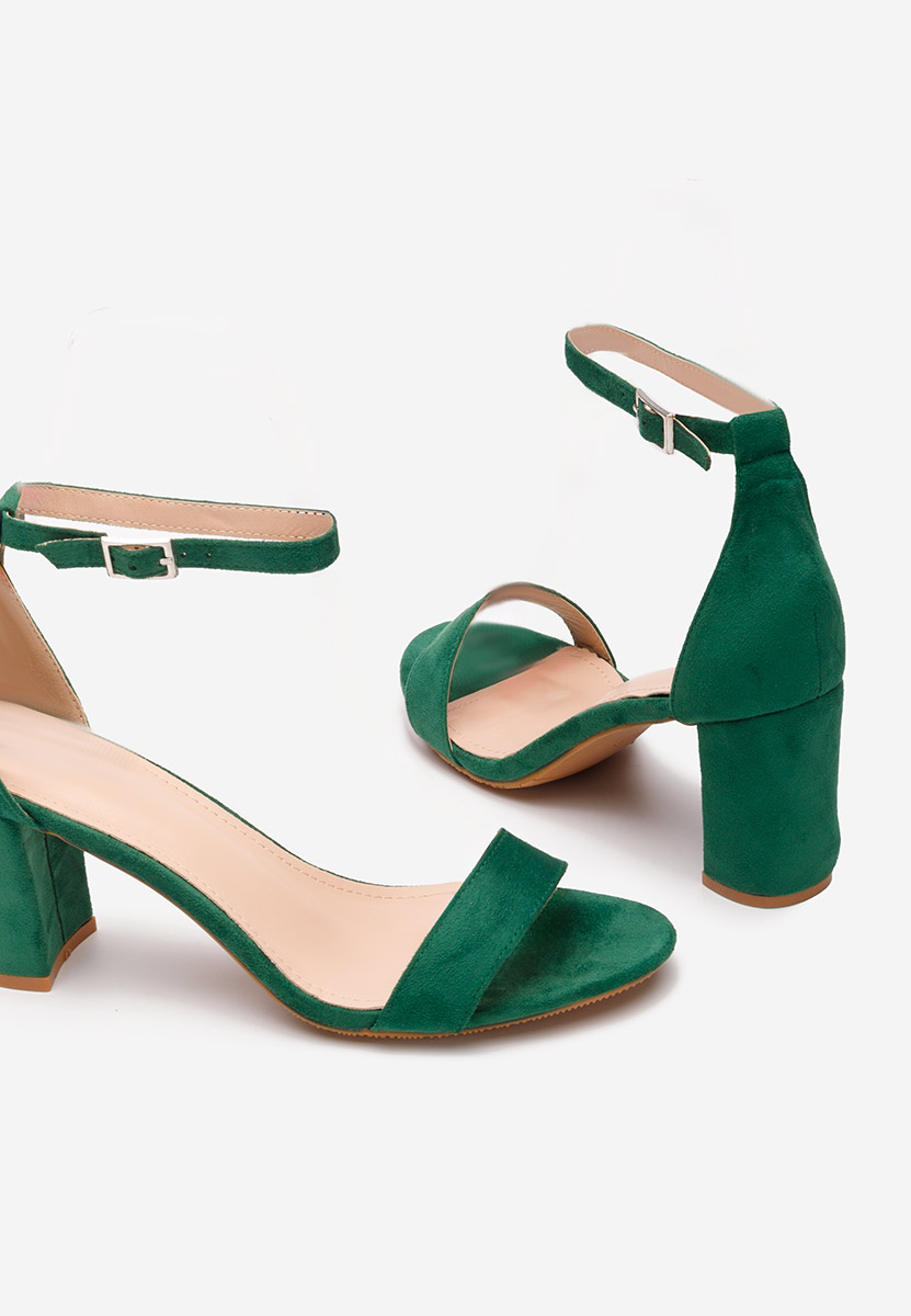 Ženski sandali Dulinia zelena