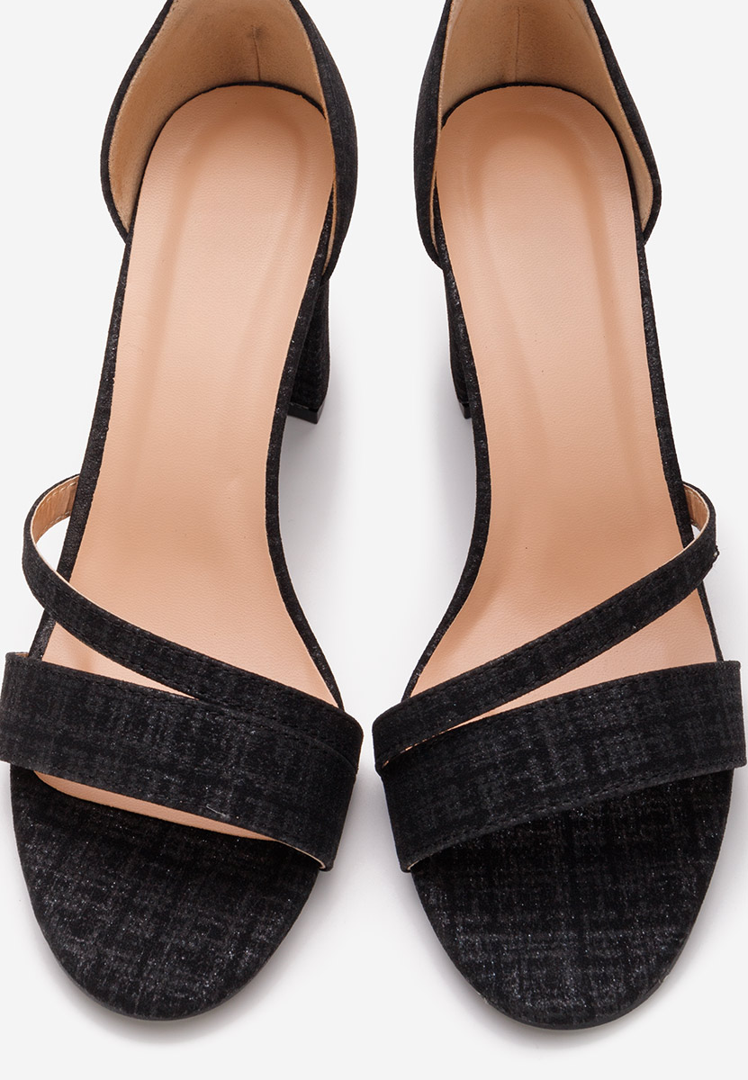 Ženski sandali Simine črna