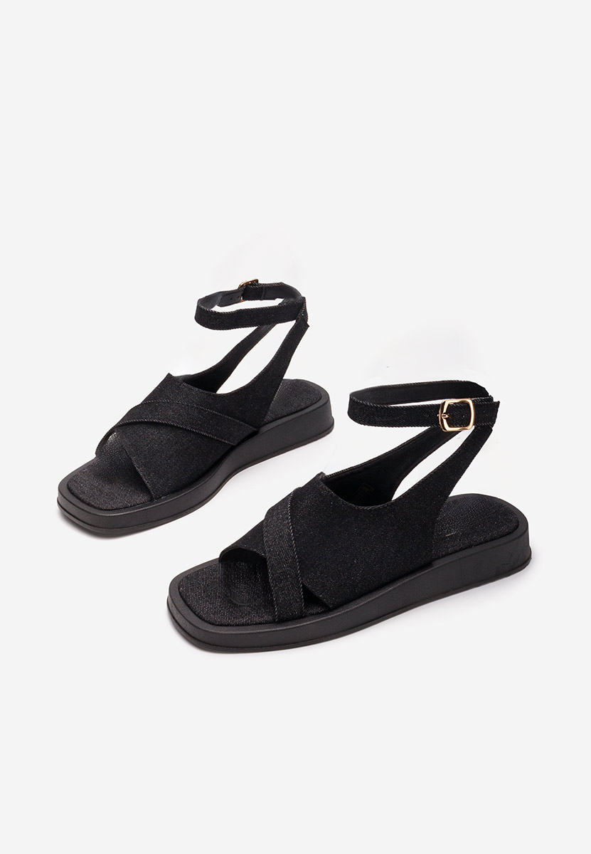 Ženski sandali Abigna črna