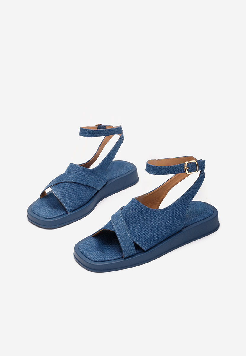 Ženski sandali Abigna modra