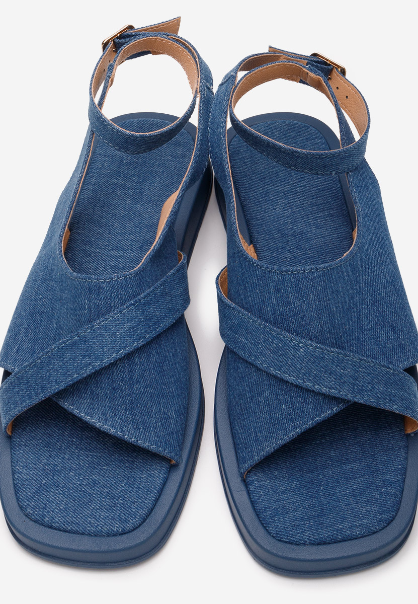 Ženski sandali Abigna modra