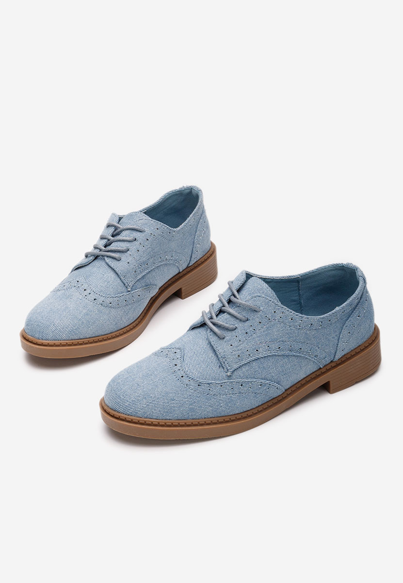 Brogue čevlji Cametia denim