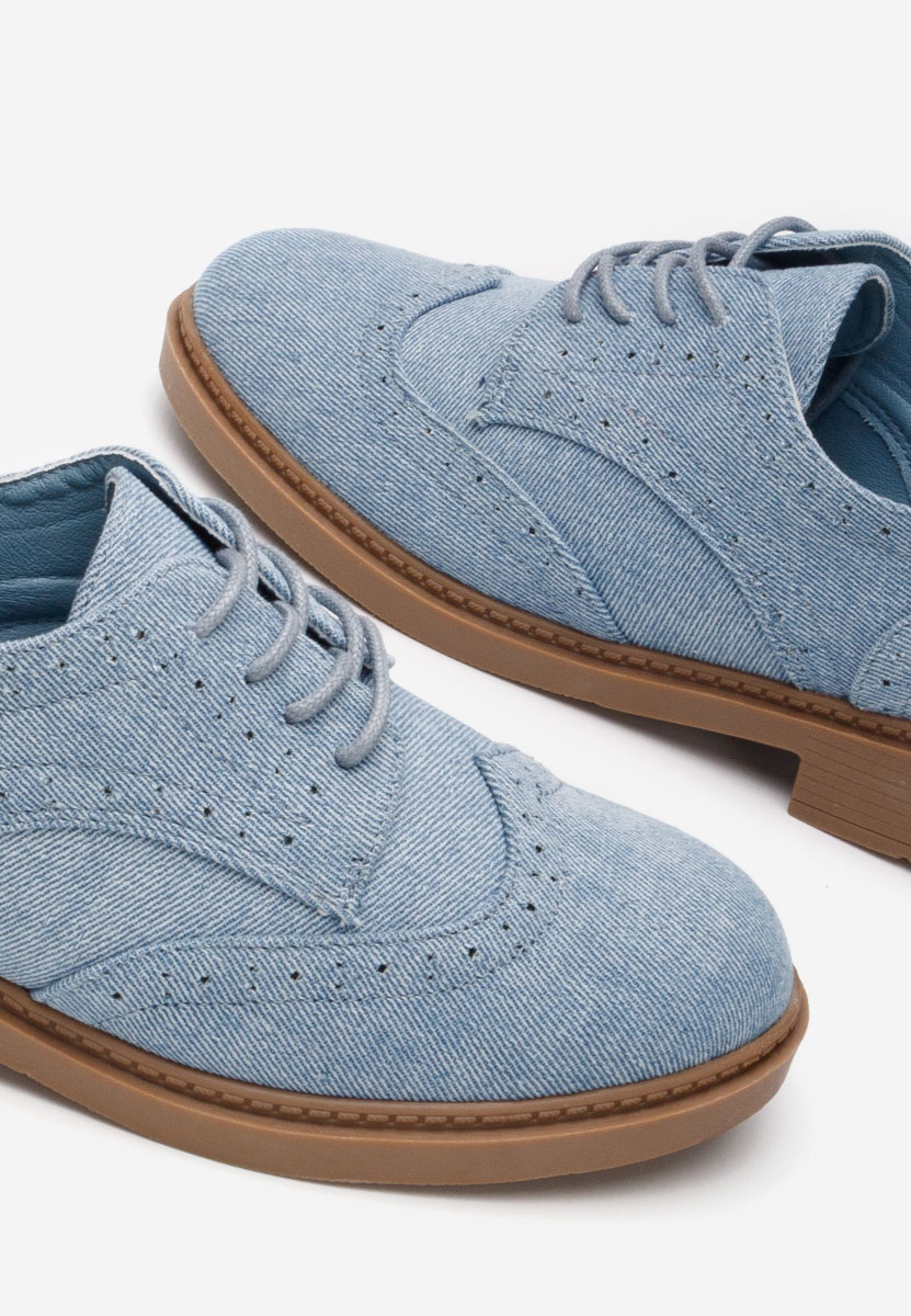 Brogue čevlji Cametia denim