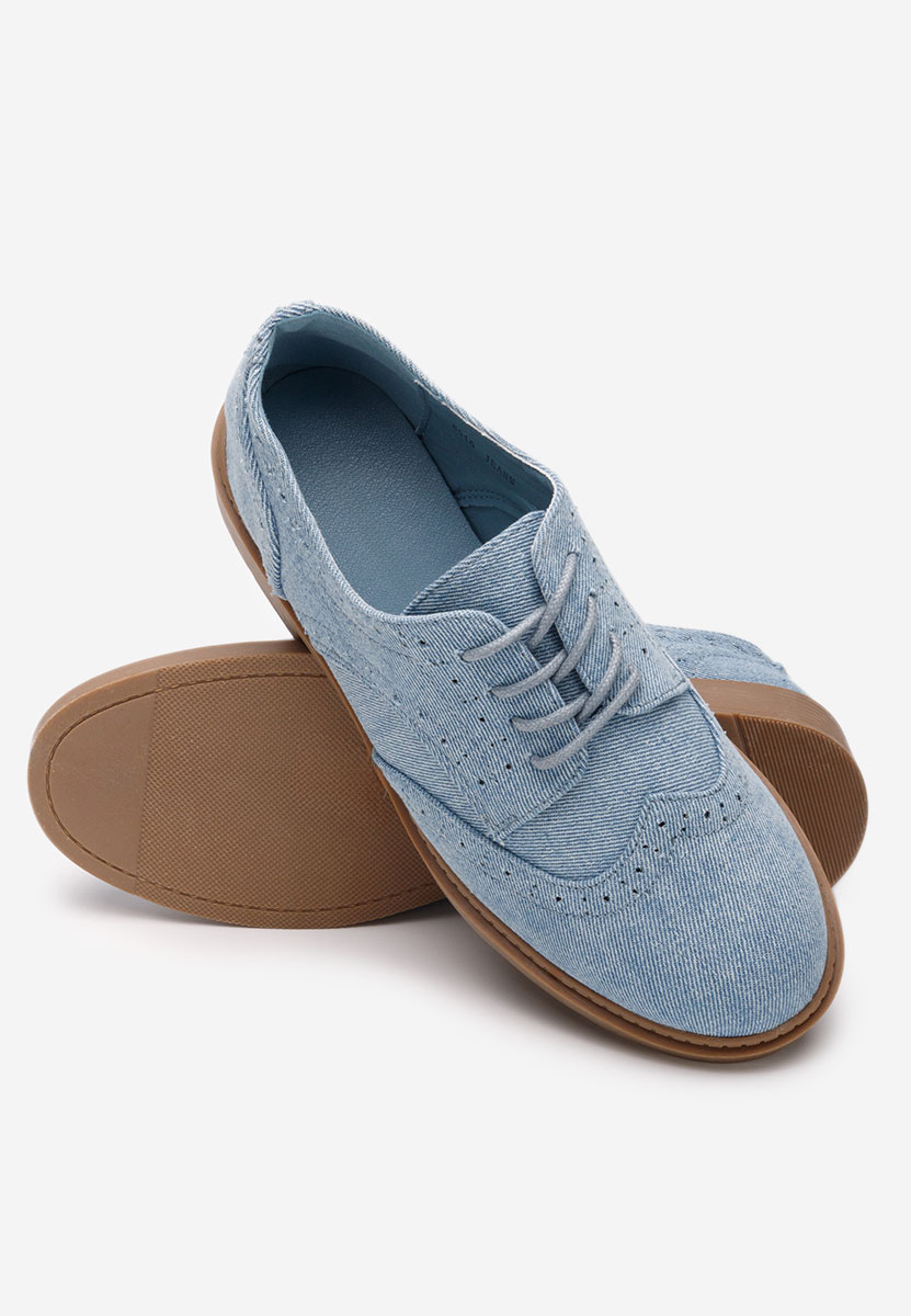 Brogue čevlji Cametia denim