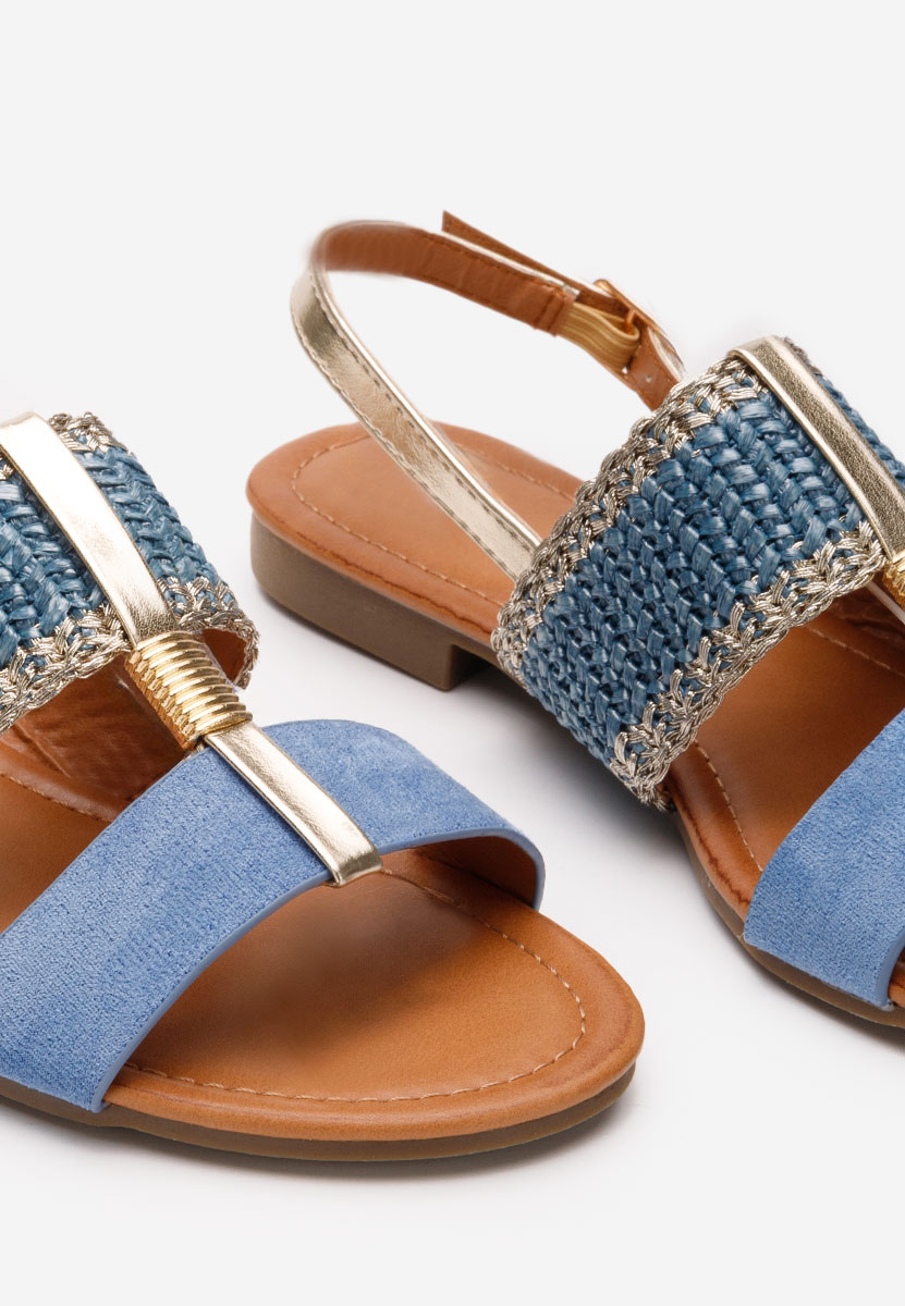 Ženski sandali Almita modra