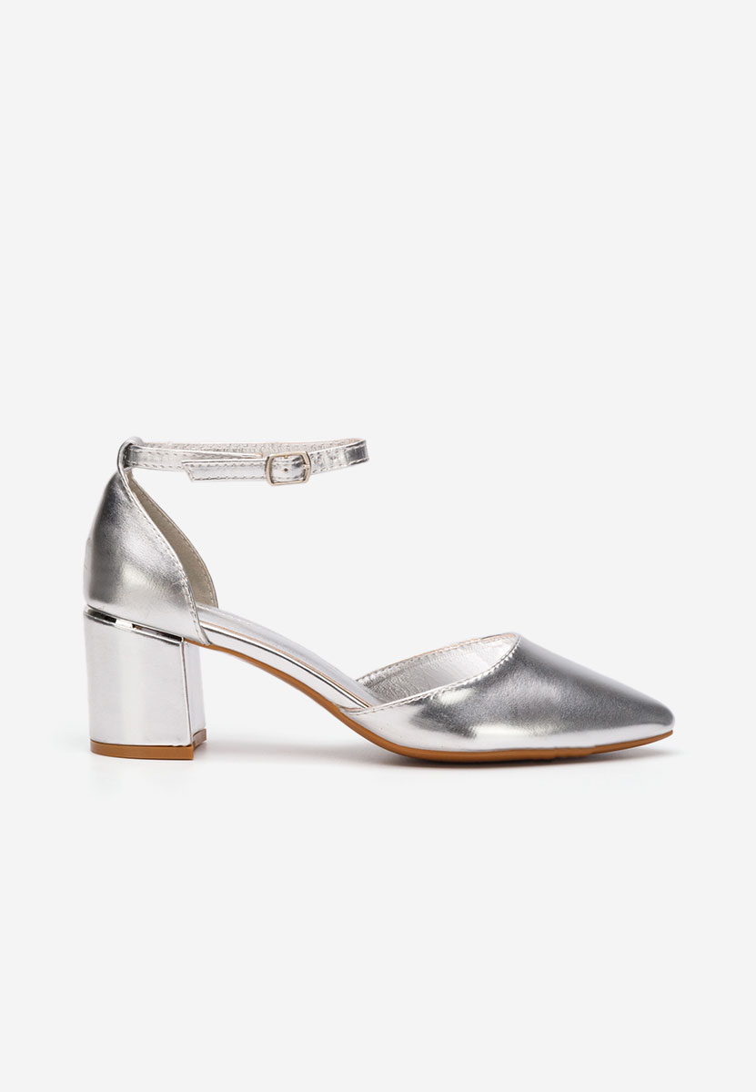 Ženski salonari Charmella V3 srebrne