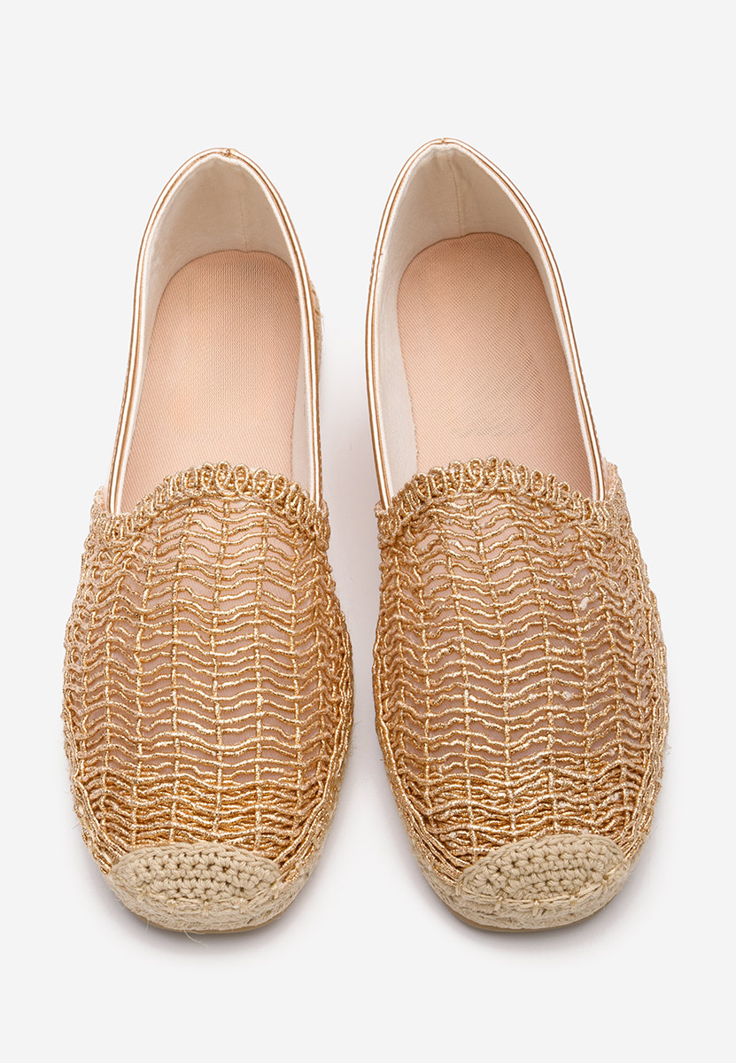 Ženski espadrile Naesia champagne