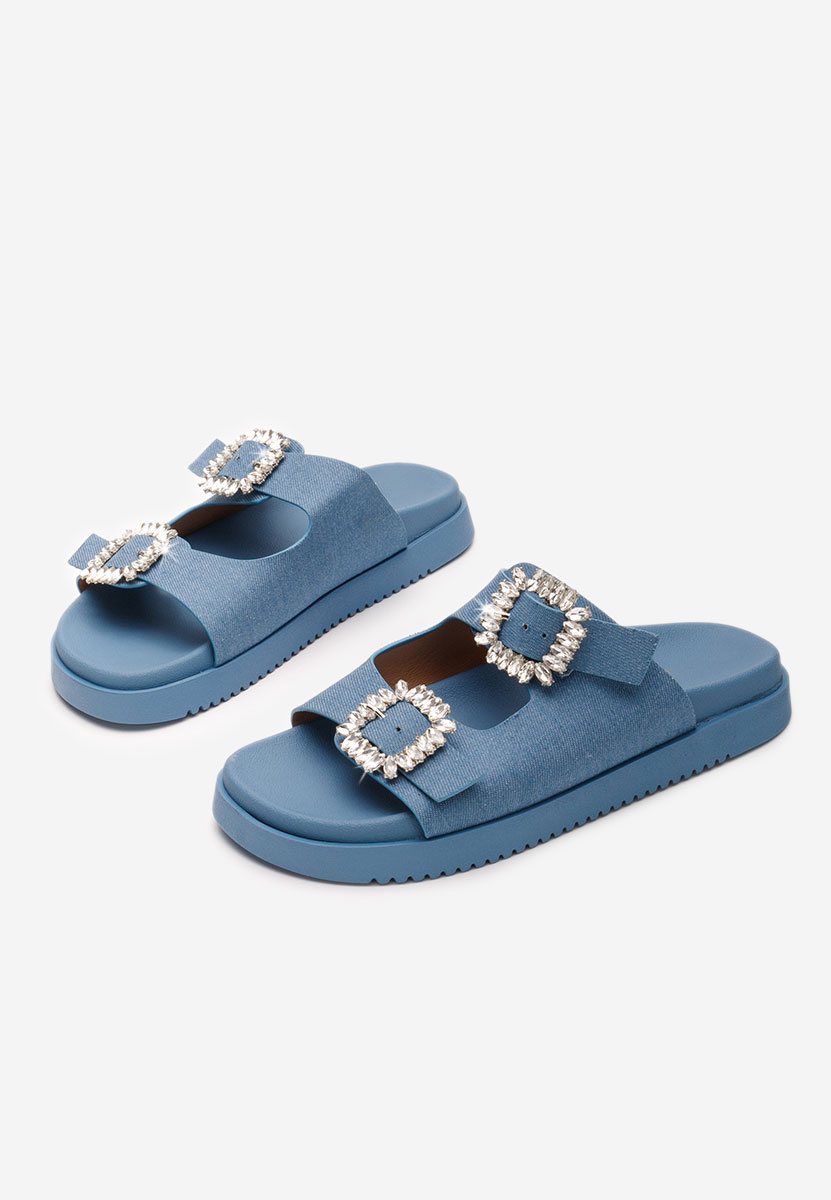 Ženski natikači Galena denim