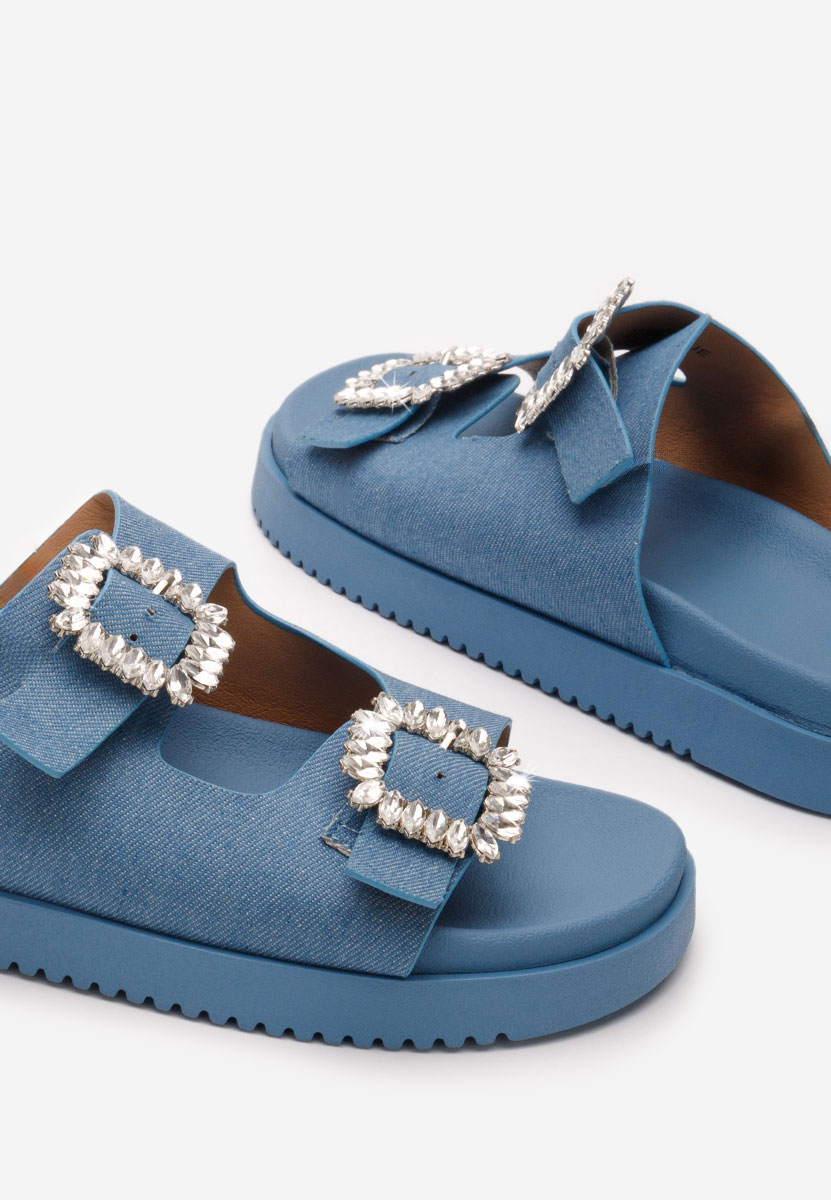 Ženski natikači Galena denim