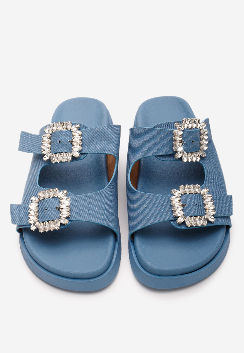Ženski natikači Galena denim