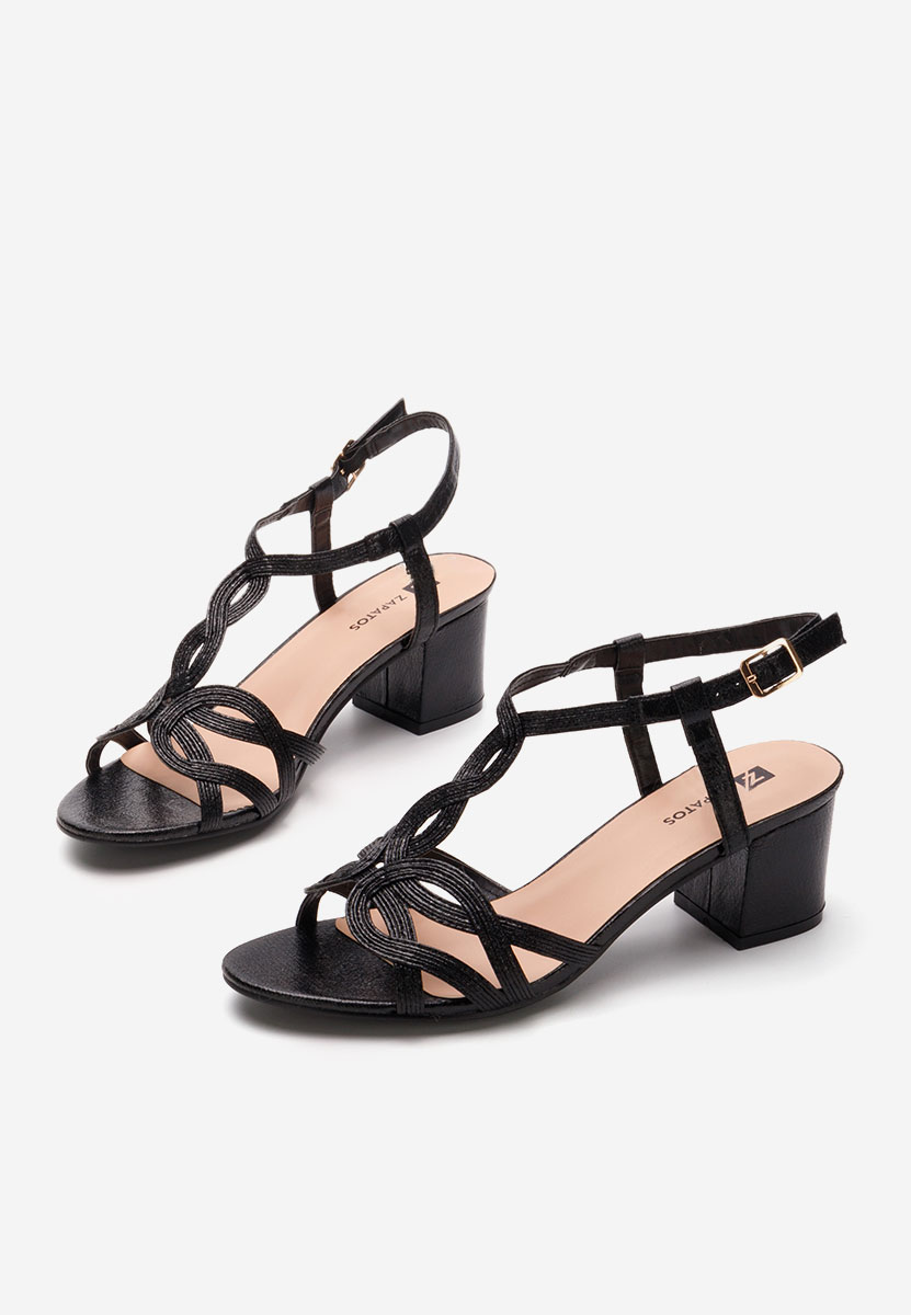 Ženski sandali Siltia črna