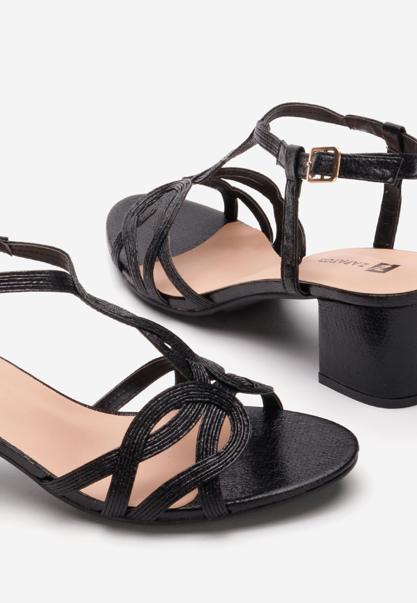 Ženski sandali Siltia črna