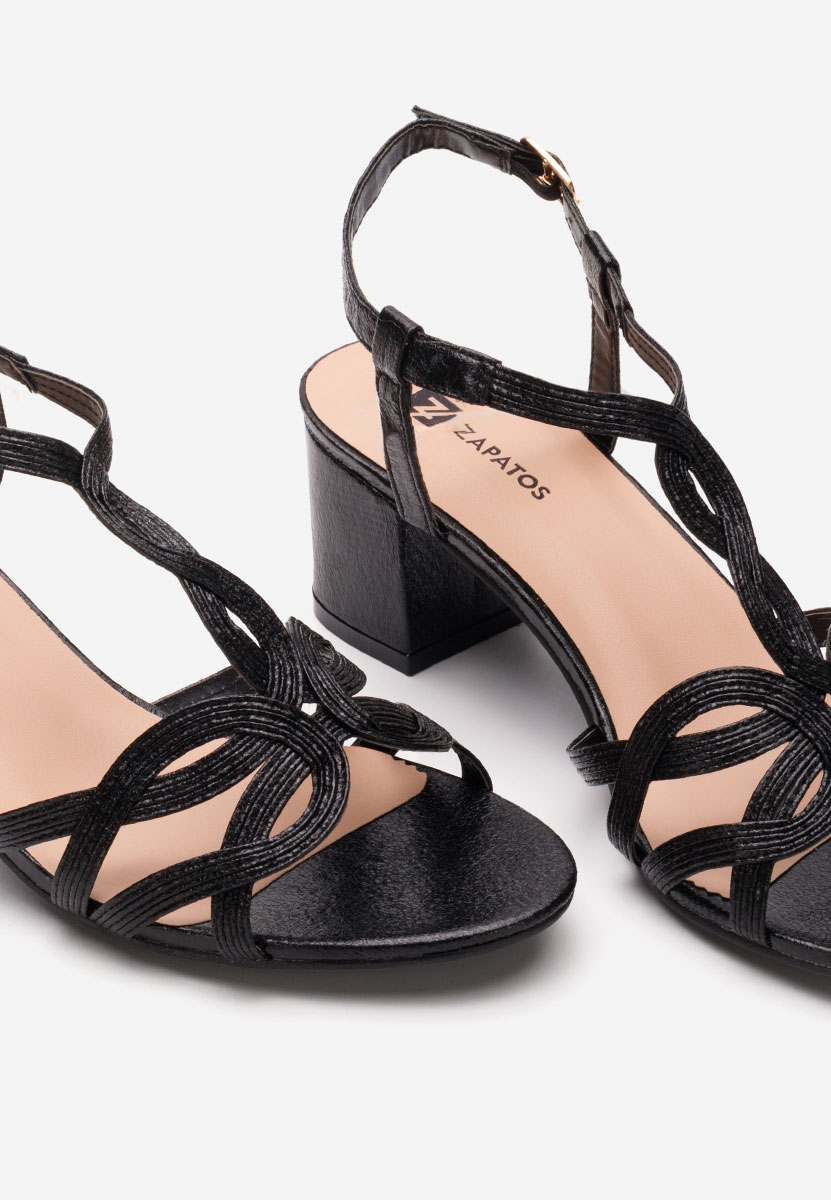 Ženski sandali Siltia črna