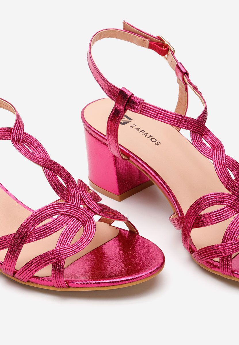 Ženski sandali Siltia fuksija