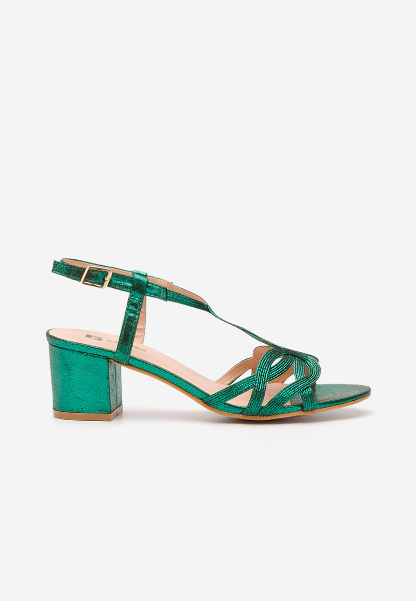 Ženski sandali Siltia zelena
