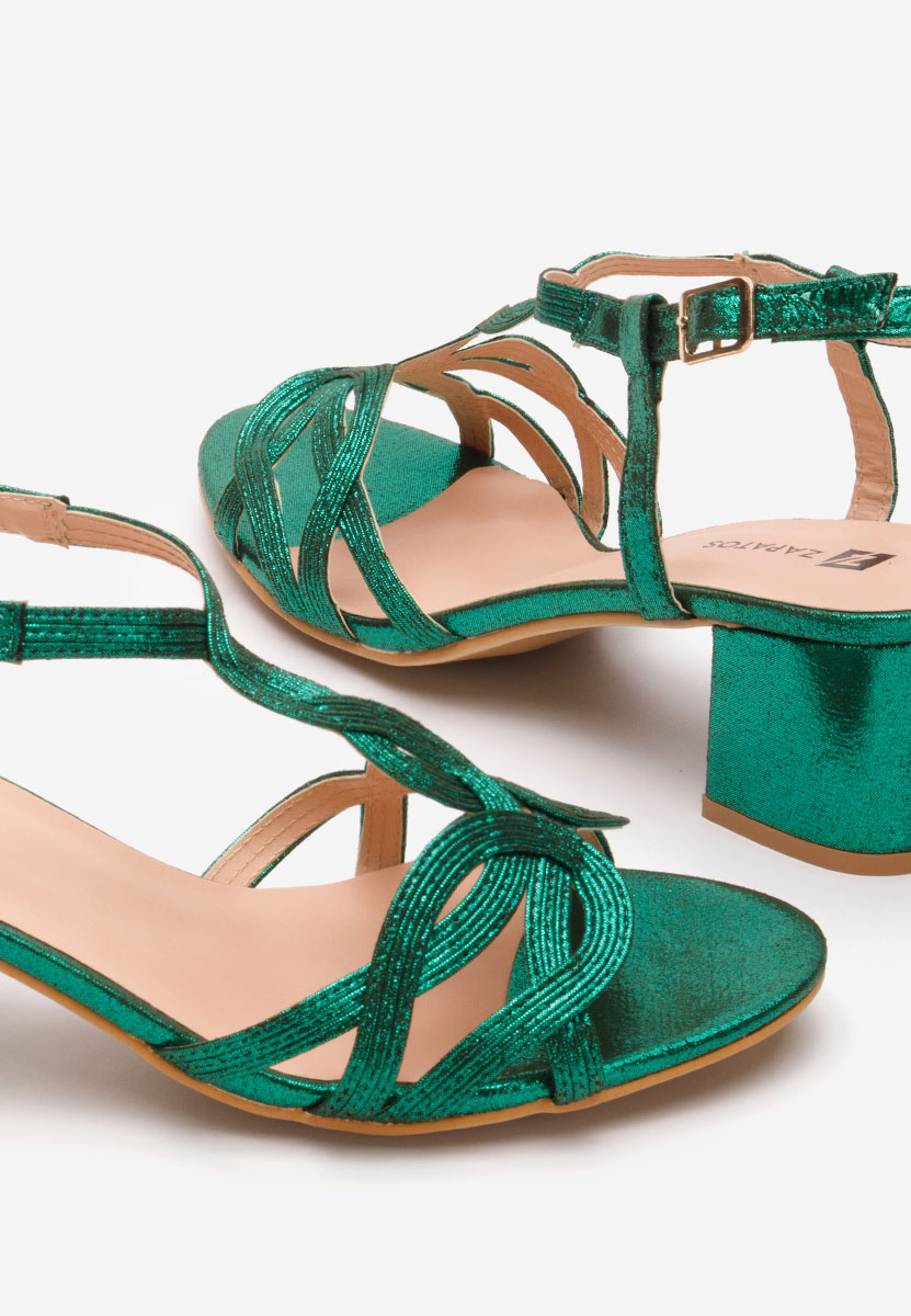 Ženski sandali Siltia zelena