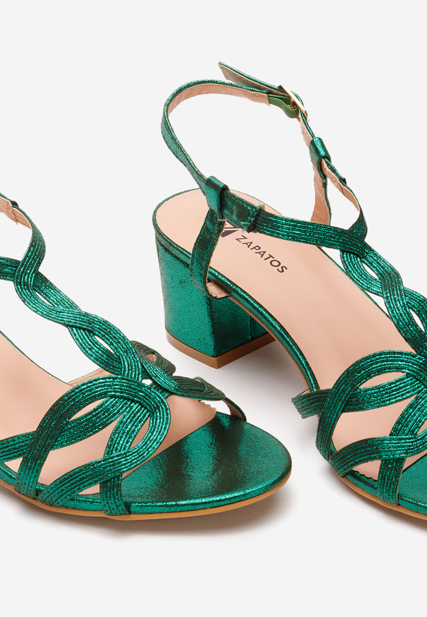 Ženski sandali Siltia zelena