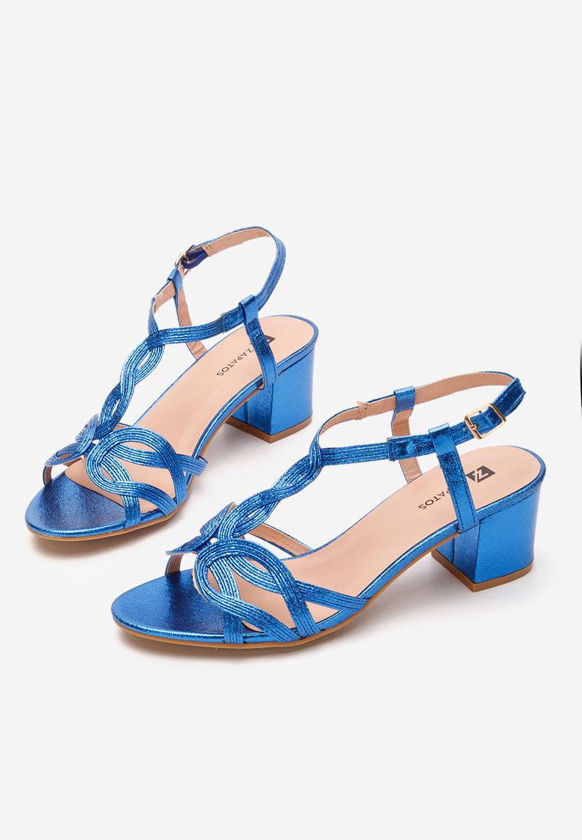Ženski sandali Siltia modra