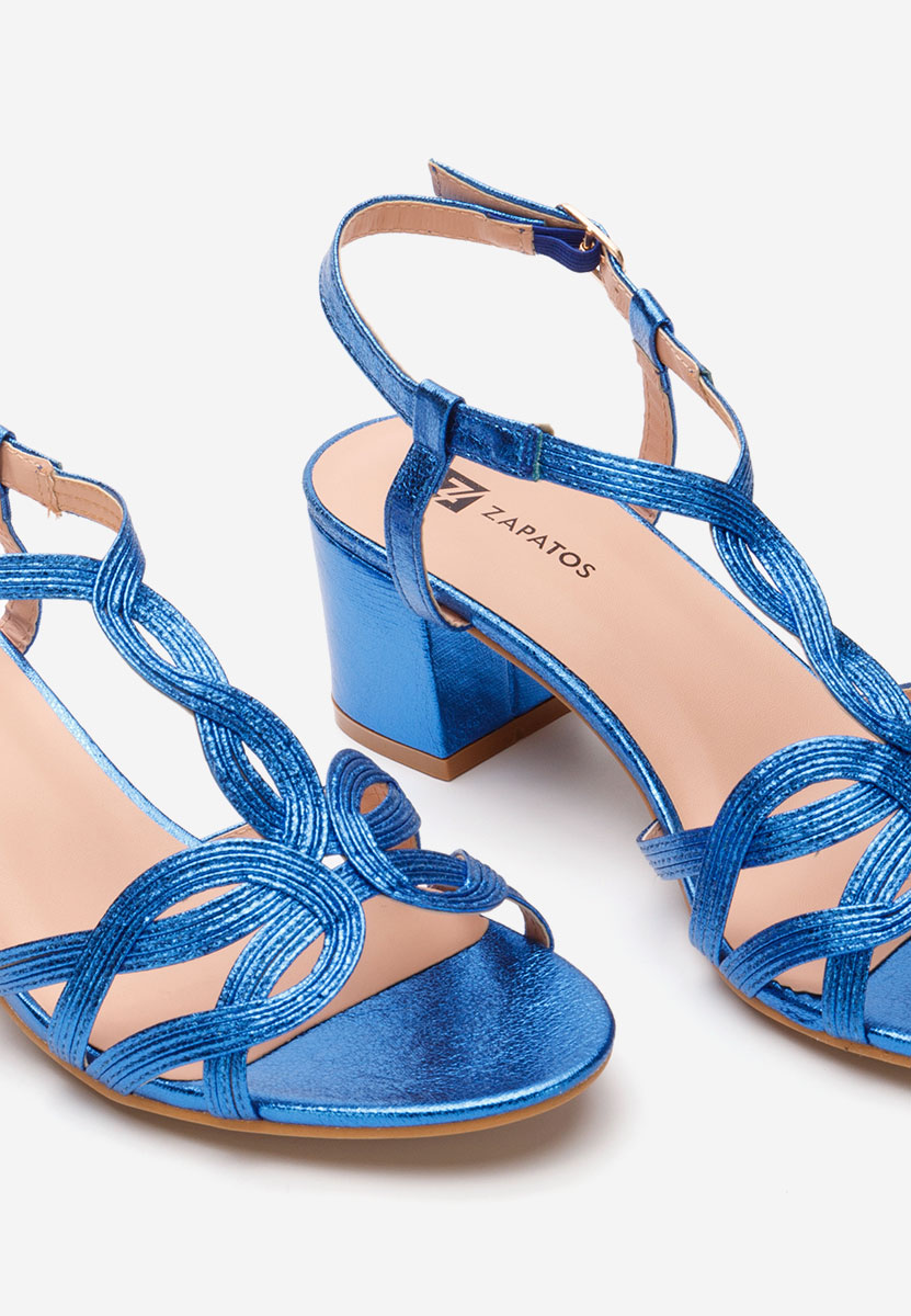 Ženski sandali Siltia modra