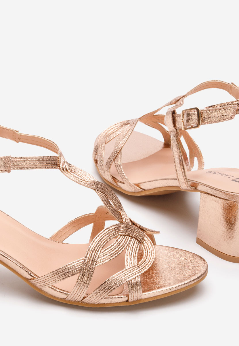 Ženski sandali Siltia champagne