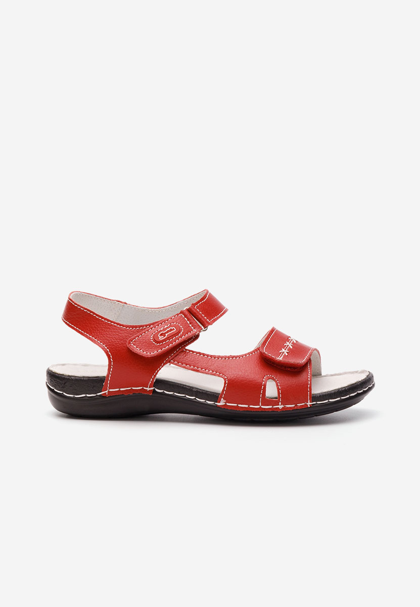 Ženski sandali Suredelle rdeča