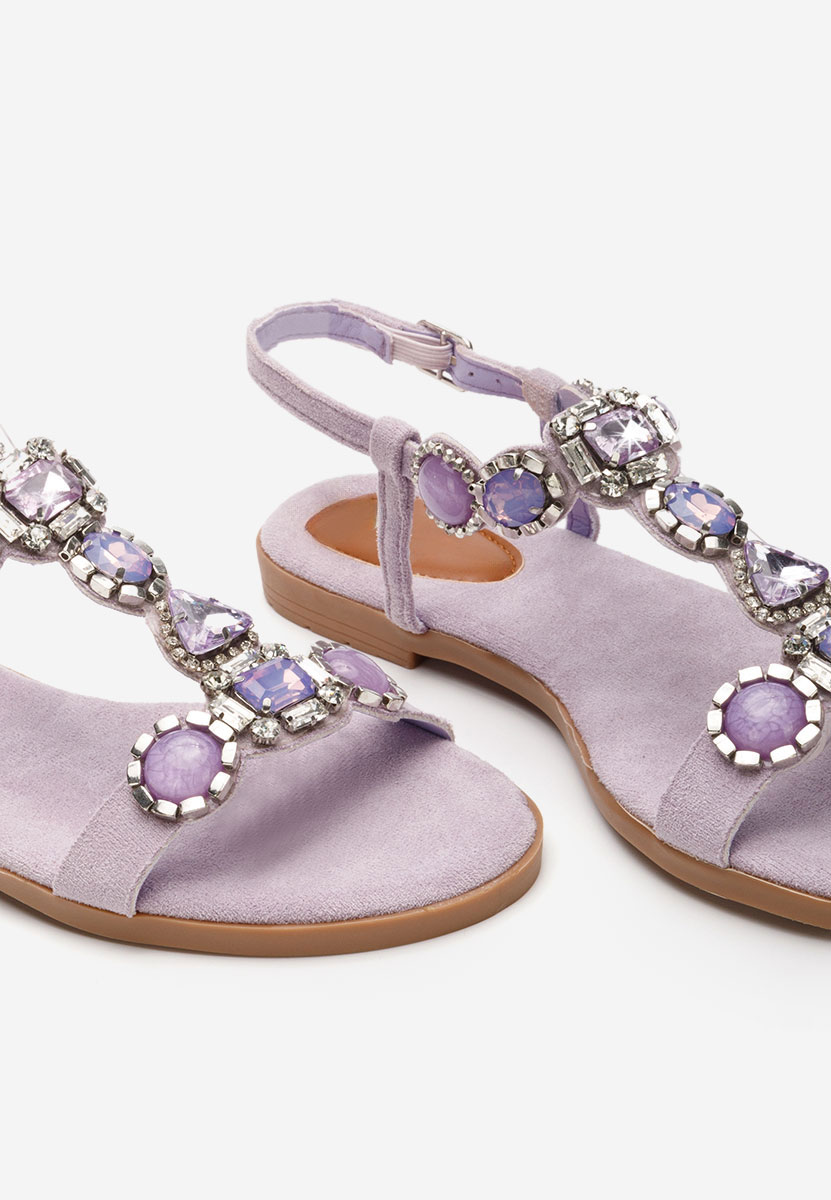 Ženski sandali Octaia temno vijolična