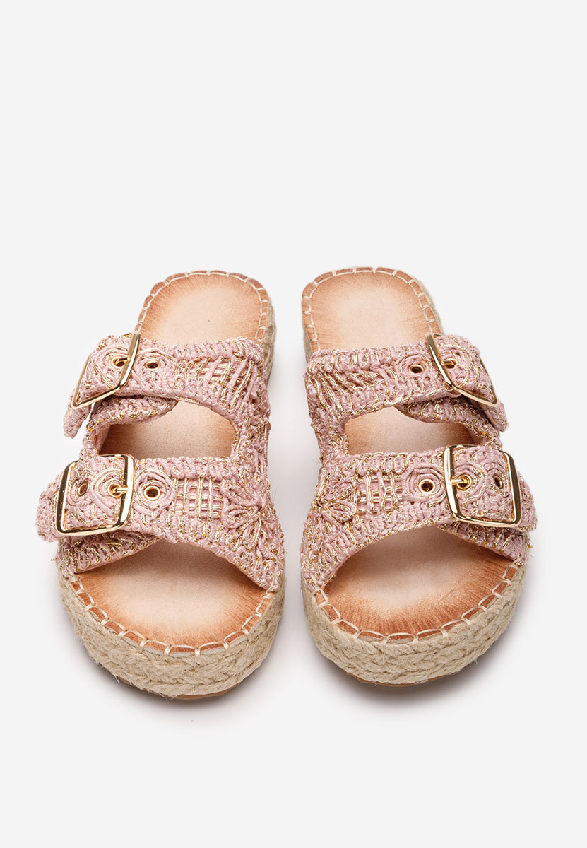 Ženski natikači Harley roza