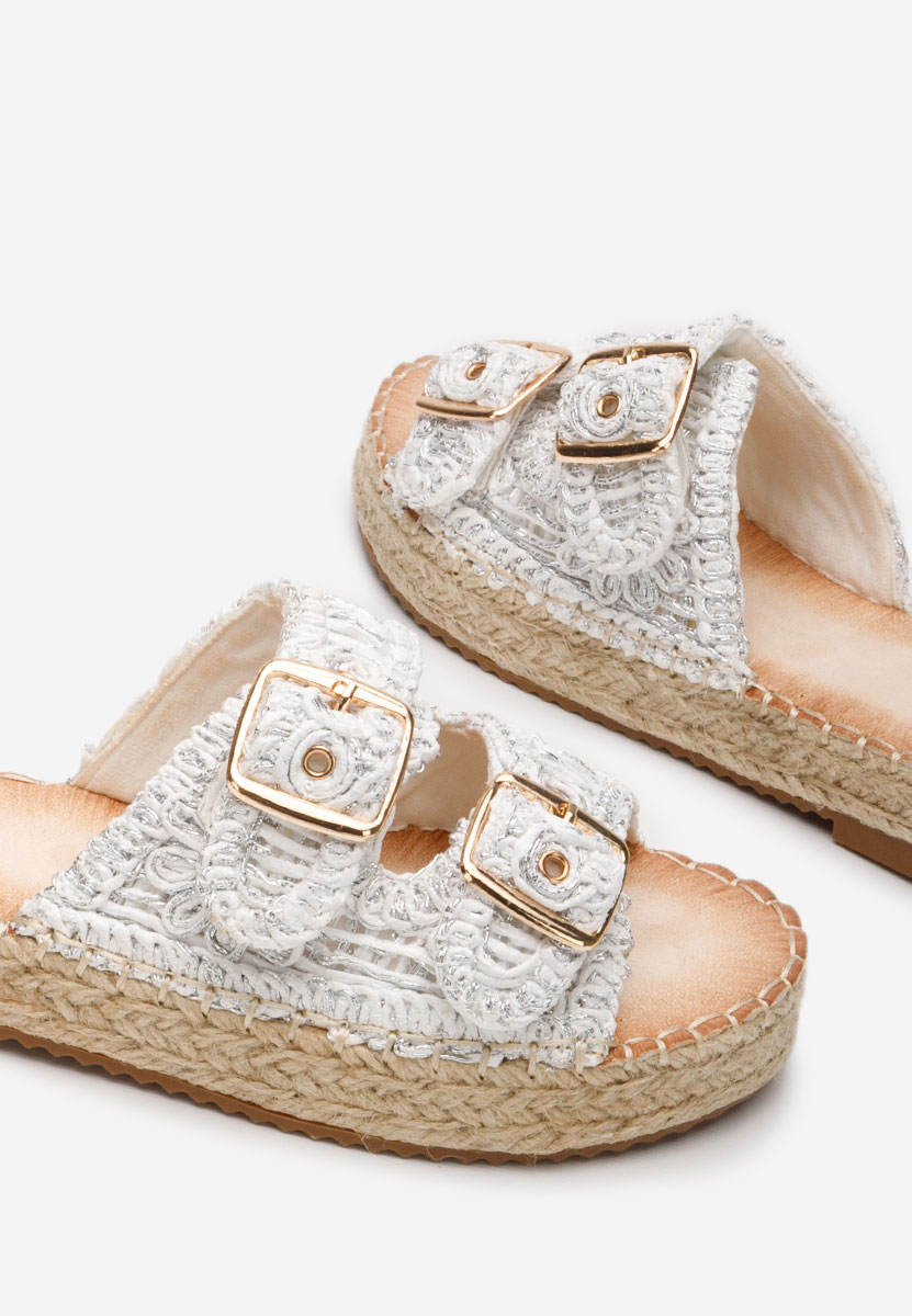 Ženski natikači Harley bela