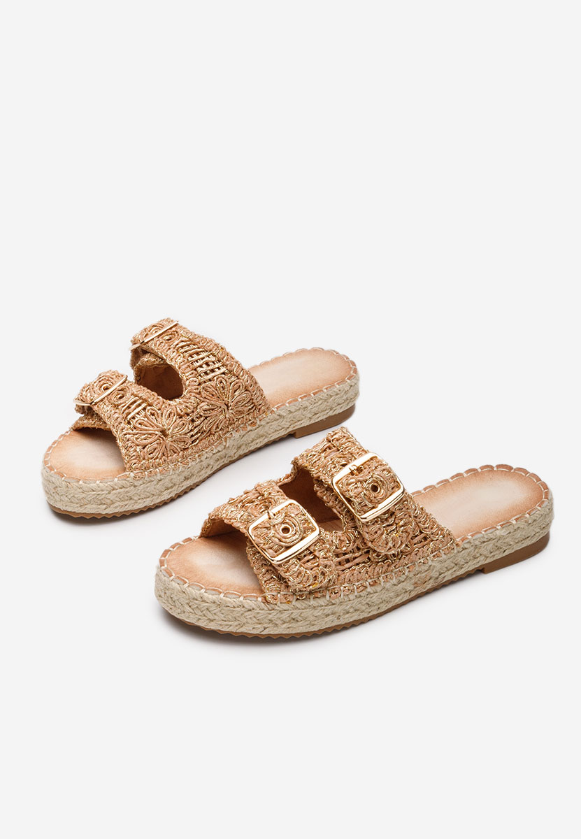 Ženski natikači Harley kamela