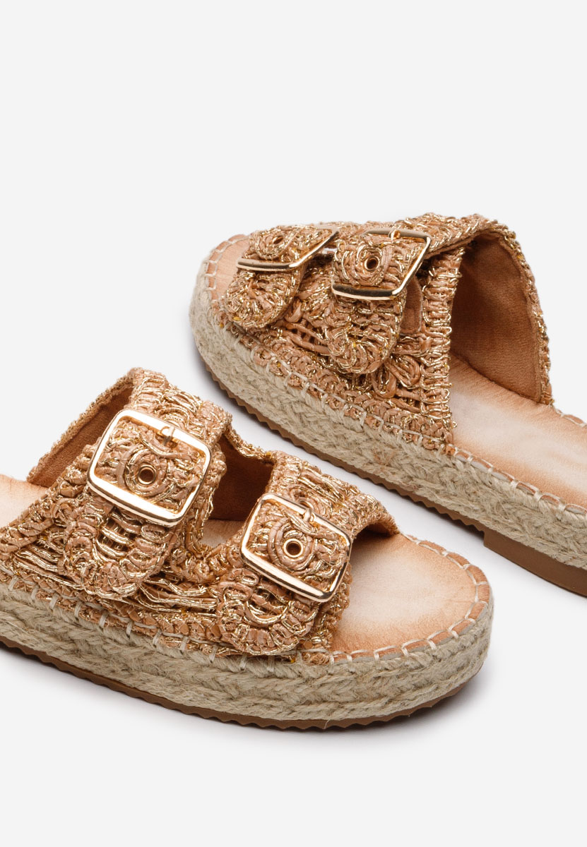 Ženski natikači Harley kamela