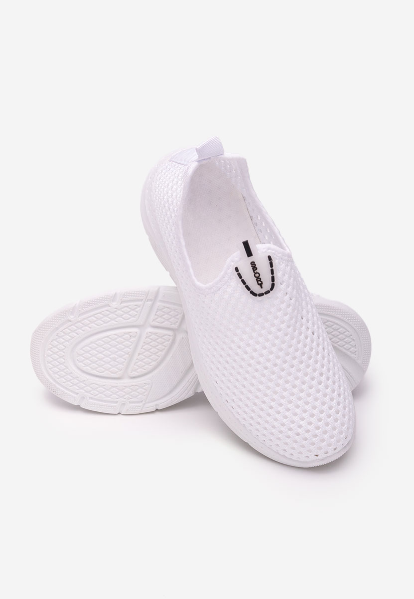 Laneni čevlji Kadrina bela