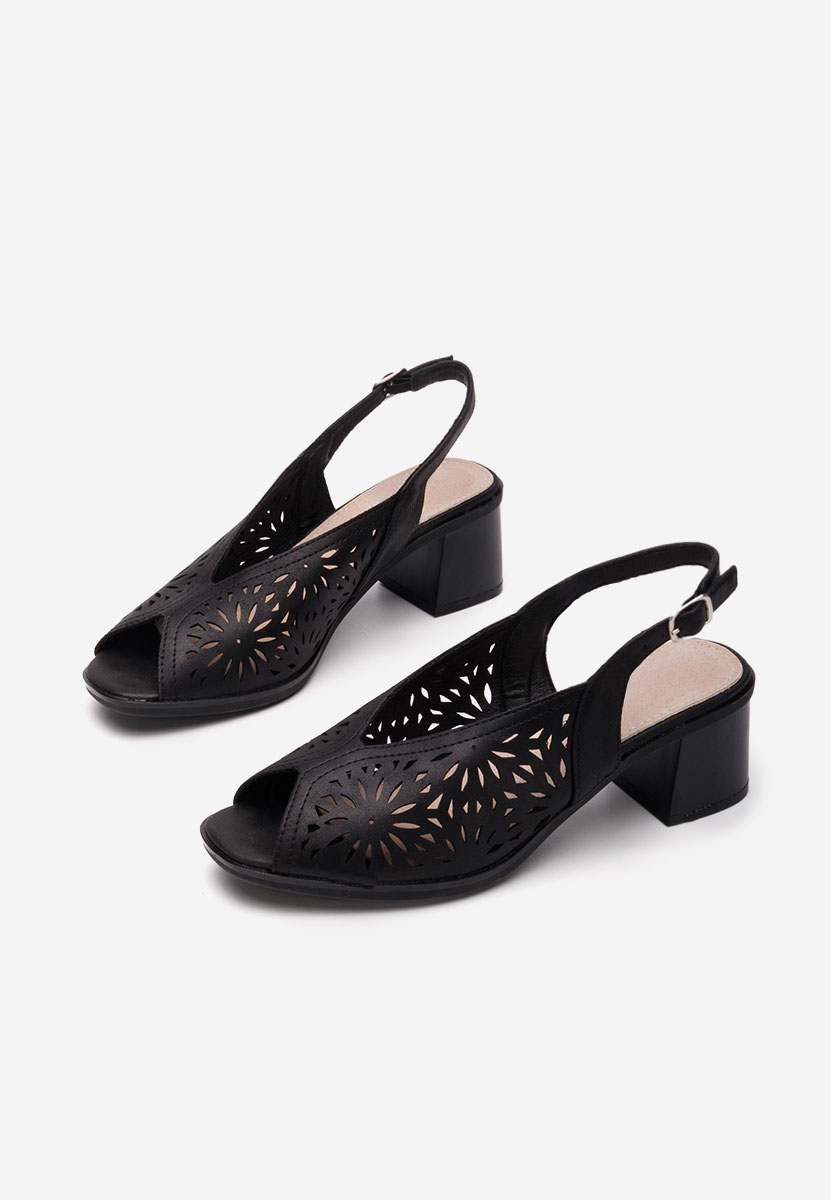 Ženski sandali Sotina črna